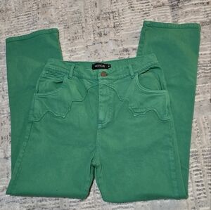 Lisa Say’s Gah (Pastiche) Green Jeans
